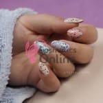 Top coat Semilac No Wipe STONE EFFECT pentru oja uv si gel uv 7 ml